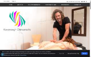 Kavanaugh Chiropractic website