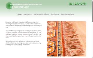 Tip Top Rug Care website
