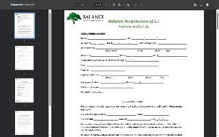 Balance Acupuncture of L.I website