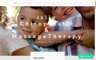 Chiropractic Care-East Islip website
