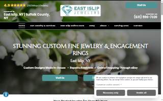 East Islip Jewelers website