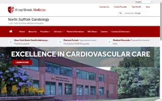 North Suffolk Cardiology of East Islip website