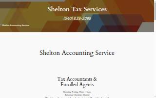 Shelton Tax & Accounting website