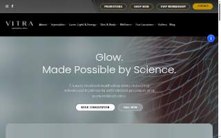 VITRA Aesthetics Clinic website