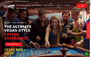 Casino Night Party NY website