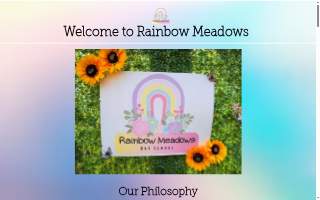 Rainbow Meadows Day School website