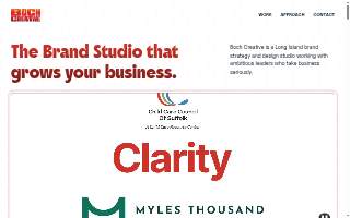 Boch Creative website