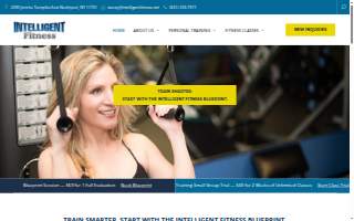 Intelligent Fitness website
