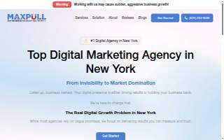 Max Pull Marketing website