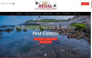 Regal Exterminators Inc of East Northport website