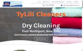 Tylili Cleaners website