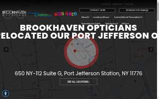 Brookhaven Opticians/Kids Specs website