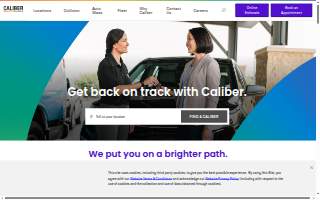 Caliber Collision of Ankeny website