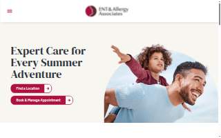 ENT & Allergy Associates - East Patchogue website