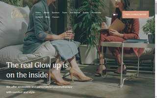 Glow Counseling website