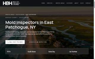 HBH - Healthy Buildings & Homes website