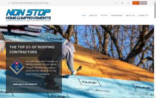 Non Stop Home Improvements Inc. website