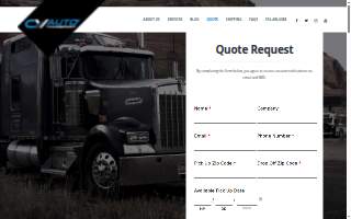 Reliable Car Transport website