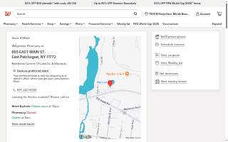 Walgreens of East Patchogue website