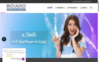 Boiano Dental website