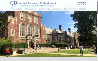 Ciccio & Demarest Orthodontics website