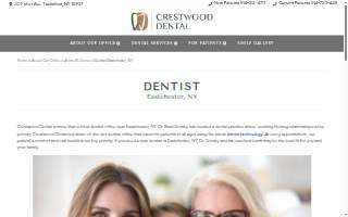 Crestwood Dental website