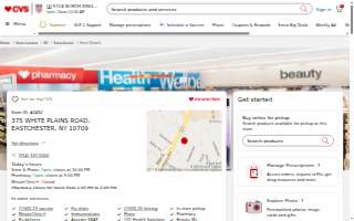 MinuteClinic at CVS of Eastchester website