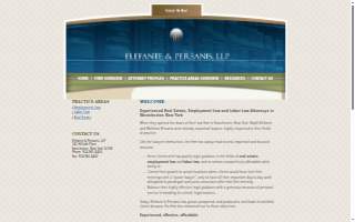 Elefante & Persanis LLP website
