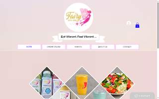 Fairy Juice Bar website