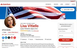 Lisa Vitiello - State Farm Insurance Agent website