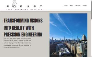 Robust Land Surveying website