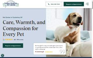 Tuckahoe Animal Hospital & Pet Center website