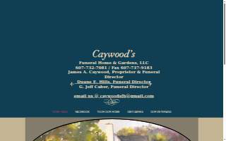 Caywood's Funeral Home & Gardens website