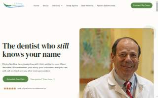 Chemung Family Dental website