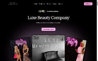 Luxe Beauty Company website