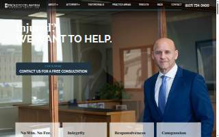 Proudfoot Law Firm website