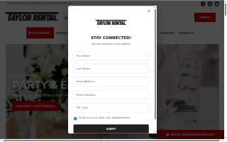 Taylor Rental of Horseheads website
