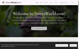 DovesWorld.com website