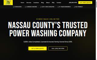 Power Wash Unlimited of Elmont website