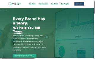 MediaBrush Marketing of Endicott website