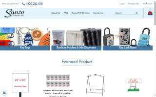 Sanzo Specialties Inc. website