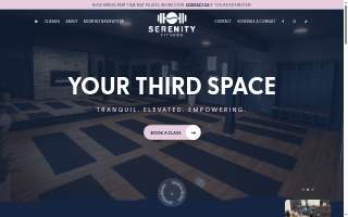 Serenity Fitness Inc website