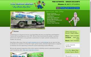 The Drain Brain website