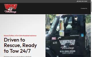 Hammerhead Towing of Farmingdale website
