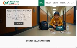 Minuteman Press of Evanston website