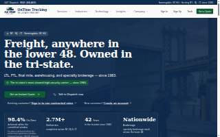 On Time Trucking website