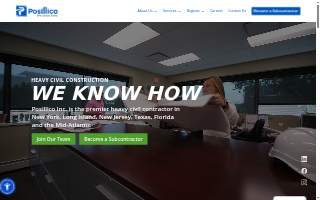 Posillico Civil Inc website