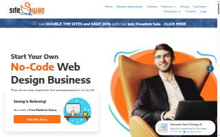 SiteSwan Website Builder of Farmingdale website