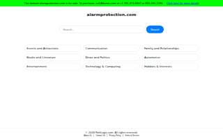 Always Secure Alarm Protection website