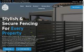 Exclusive Fence Company INC - Long Island Fence Company website